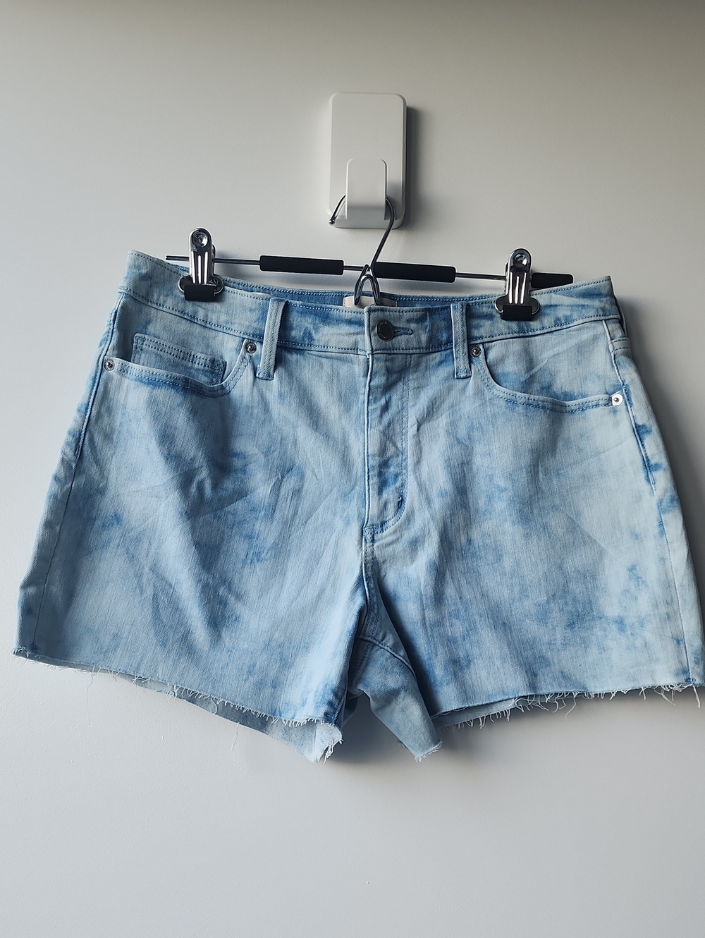 Universal Thread Anthropologie Tie Dye Light Denim Shorts